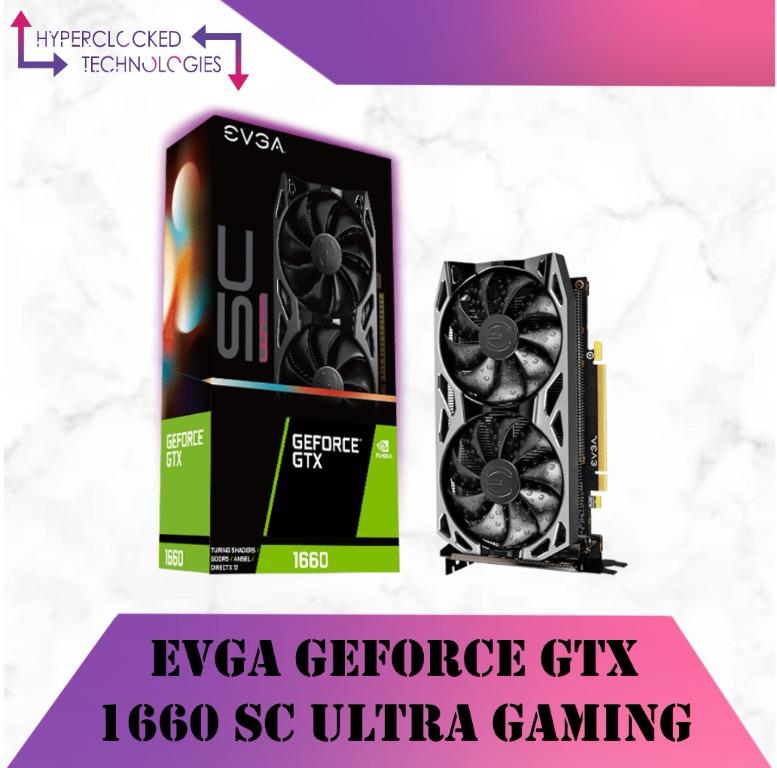 Evga geforce gtx 2024 1660 sc ultra gaming