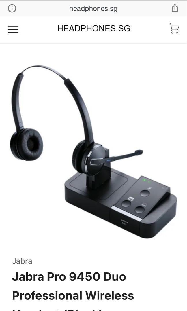 Jabra GN 9450 Duo Audio Headphones Headsets on Carousell