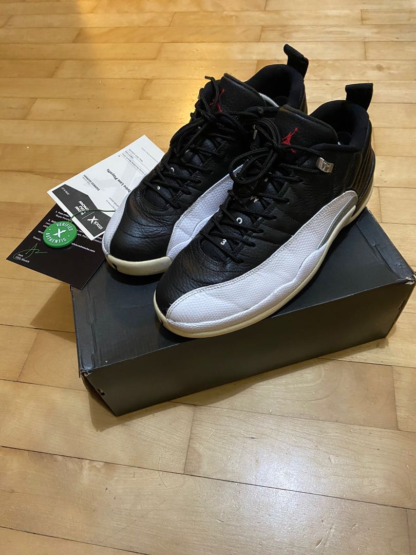 retro 12 playoffs low