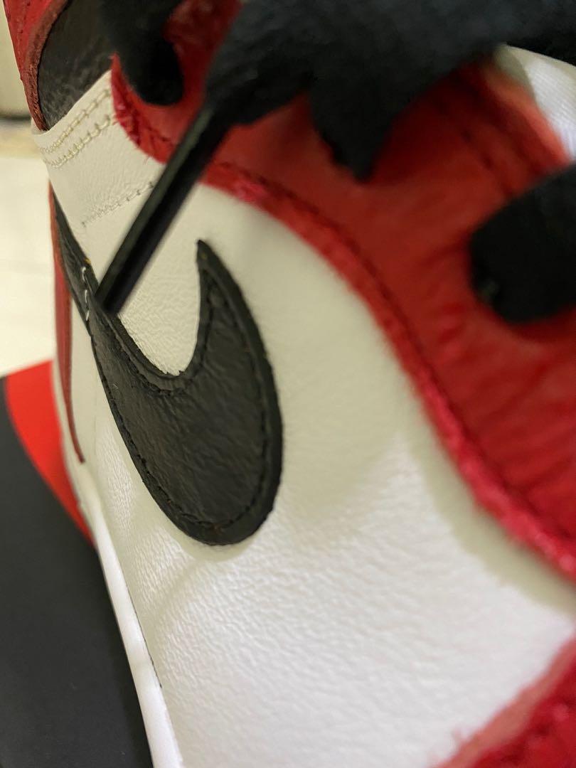 Jordan 1 chicago paint online