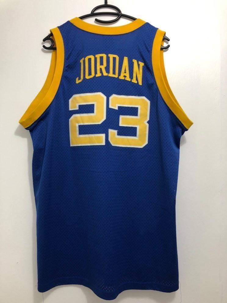 Michael Jordan Laney Buccaneers #23 Yellow Basketball Jersey 2XL