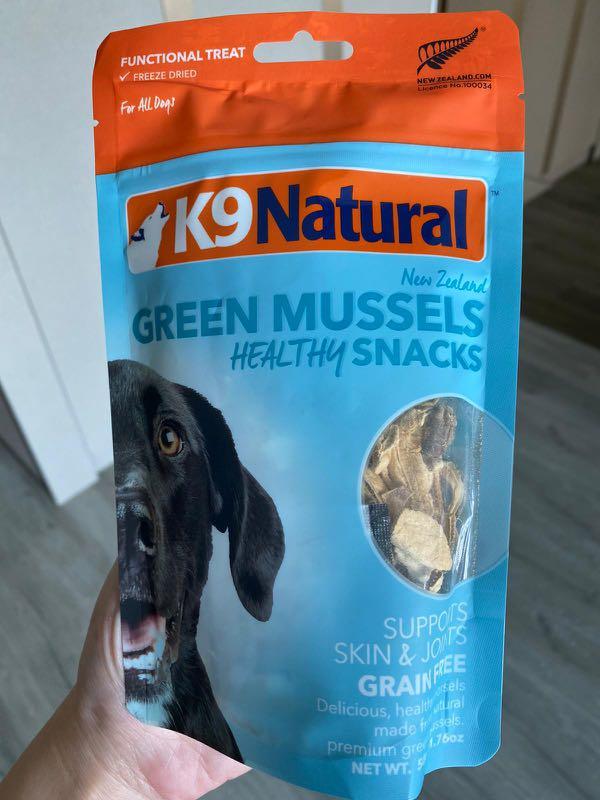 K9 Natural Freeze Dried Green Lipped Mussel Dog Treats 50g Pet Supplies Pet Food on Carousell