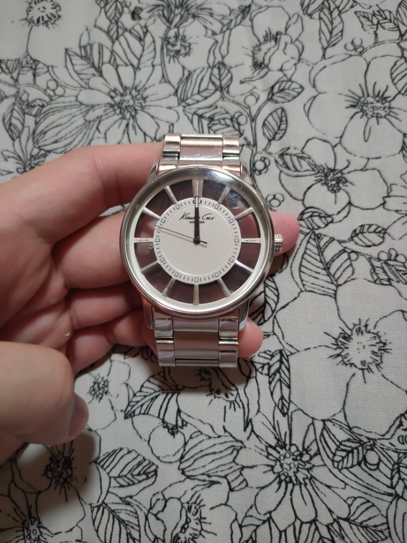 kenneth cole watches transparent