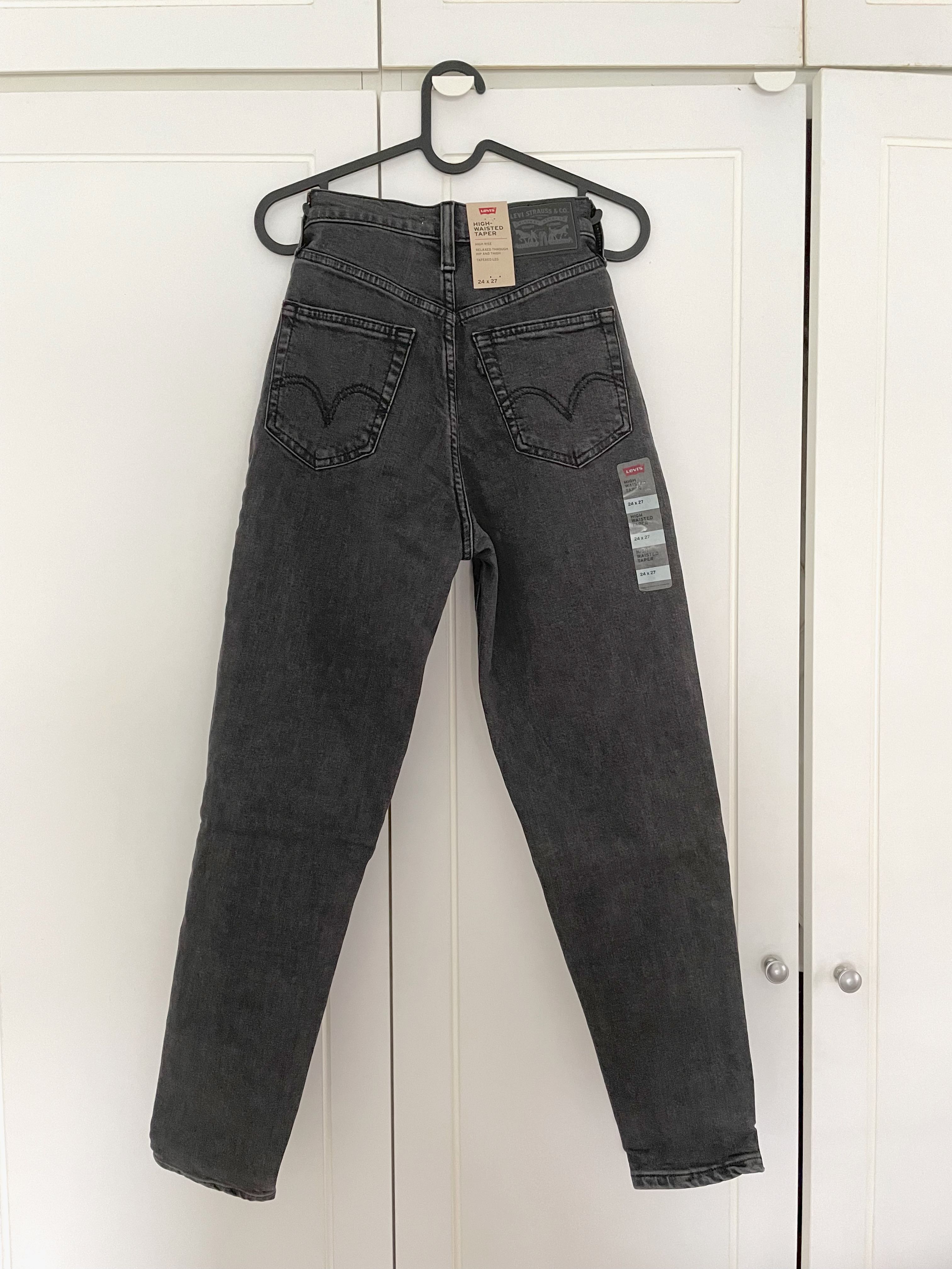 Levi's High Waisted Tapered Jeans, Women's Fashion, Bottoms, Jeans &  Leggings on Carousell