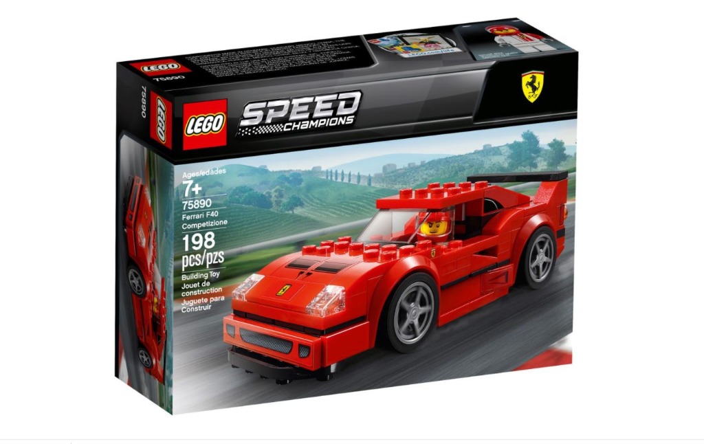 Lego 75890 Speed Champions Ferrari F40 Competizione, Hobbies & Toys ...