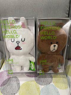 Line Character Set - Brown and Cony