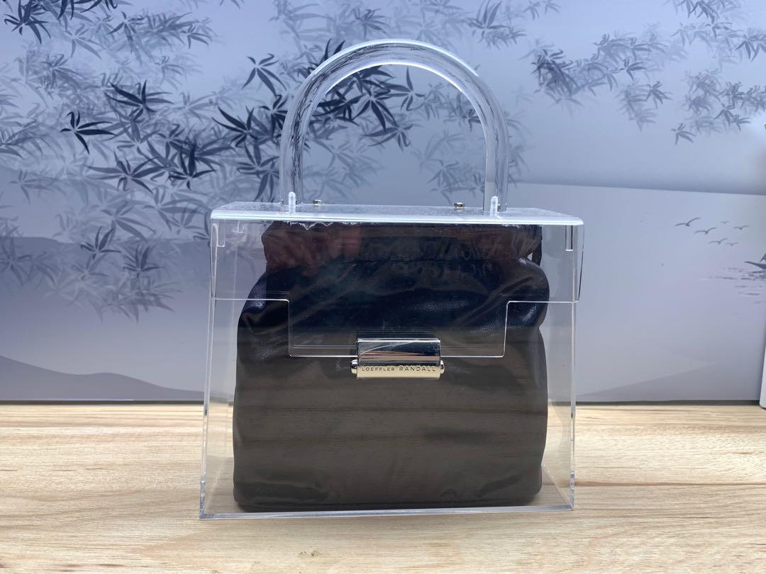 Loeffler randall clear mini bag outlet