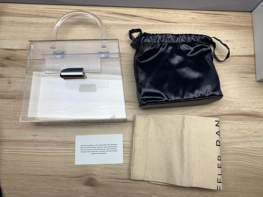 Loeffler randall clear mini bag outlet