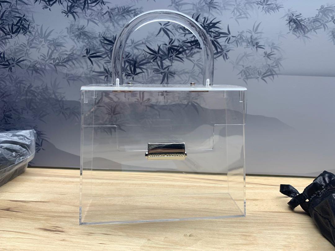 Loeffler randall shop clear mini bag