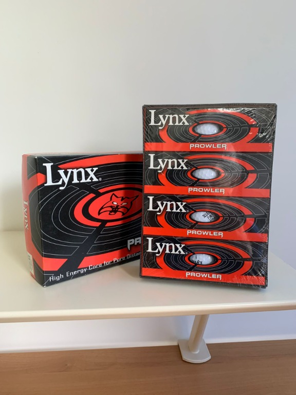Lynx Prowler Golf balls, Sports Equipment, Sports & Games, Golf on