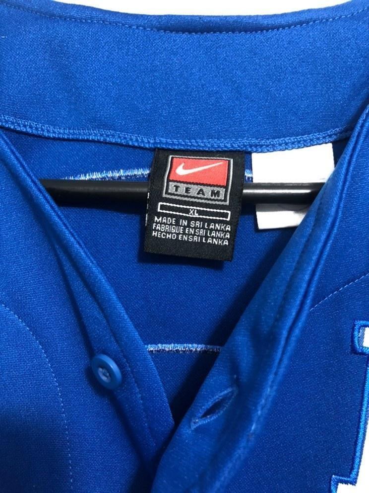 NEW: L.A Dodgers Nike MLB Authentic Collection Blue Dri-Fit Polo Shirt SZ S