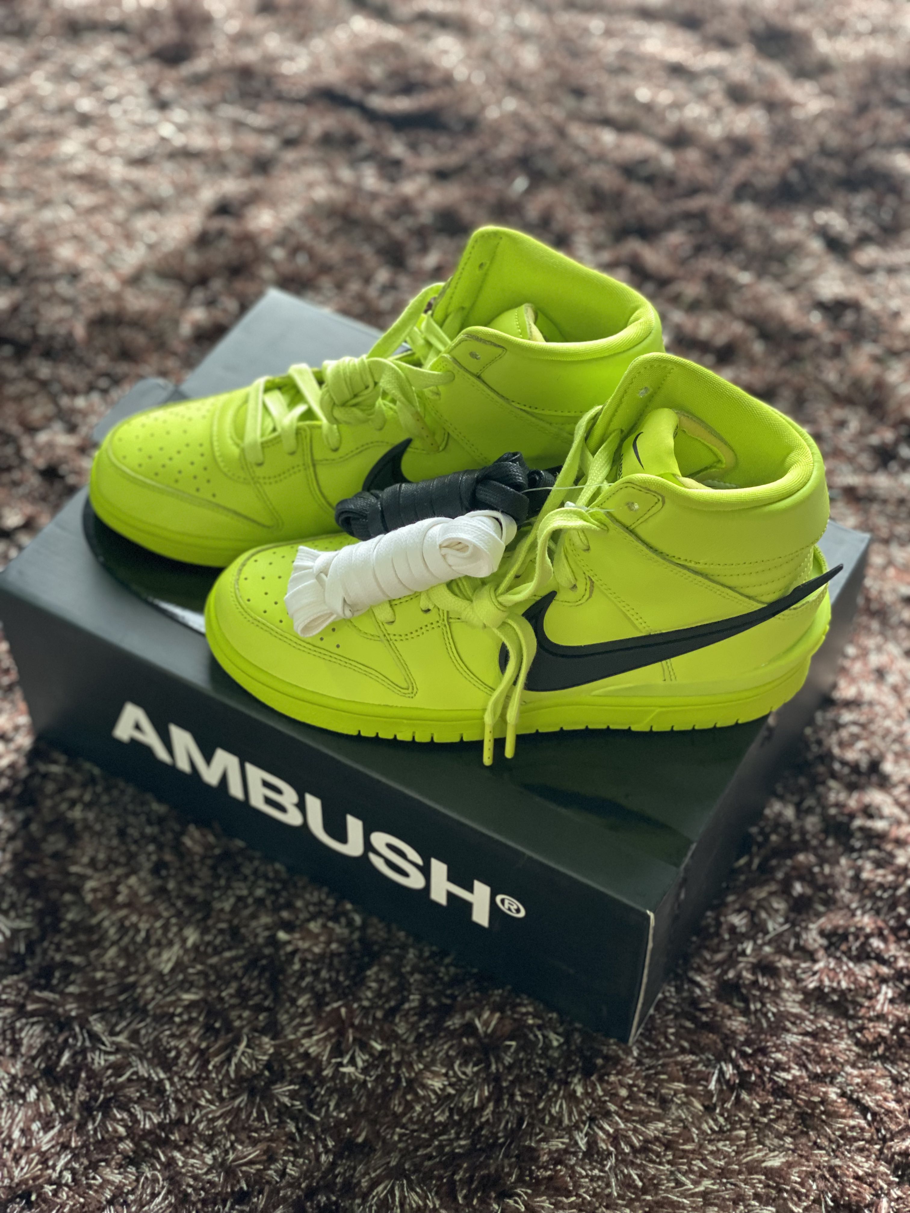 ambush dunk neon
