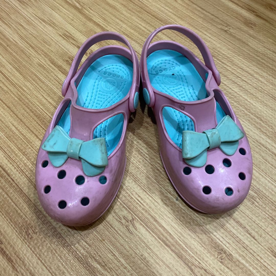 PASTEL CROCS, Babies & Kids, Babies & Kids Fashion on Carousell