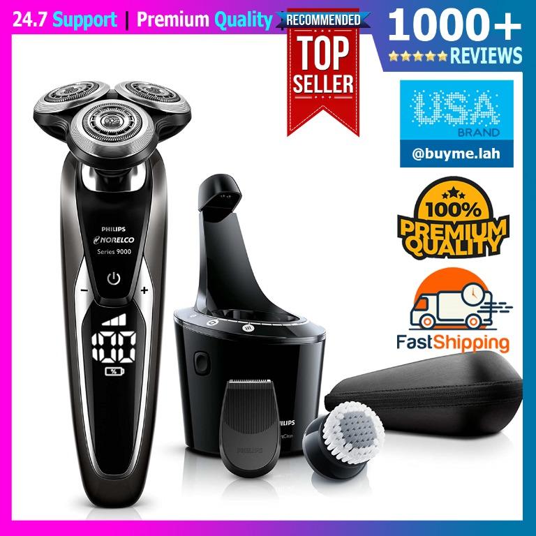 Philips Norelco Shaver 2300 Rechargeable Electric Shaver with PopUp Trimmer for male, Black, Count, S1211 81