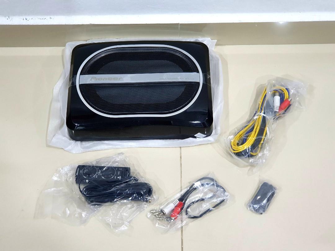 Pioneer Underseat Active Subwoofer woofer carrozzeria alpine jvc