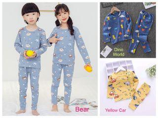 Premium Cotton Kids Pajamas/Sleepwear/Sleepsuit/Kids Pyjamas 2 - 8 years old