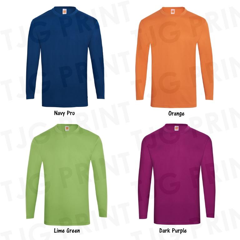 Purple long sleeve shop dri fit