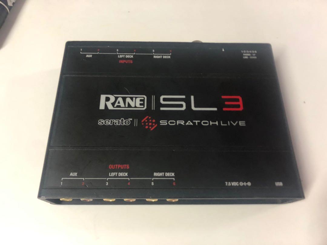 Rane SL3 Serato DJ Pro DVS Scratch Live