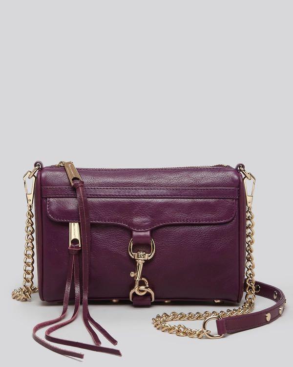 Rebecca minkoff lavender best sale bag