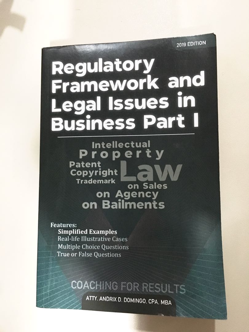 Regulatory Framework and Legal Issues in Business Part I, Looking For