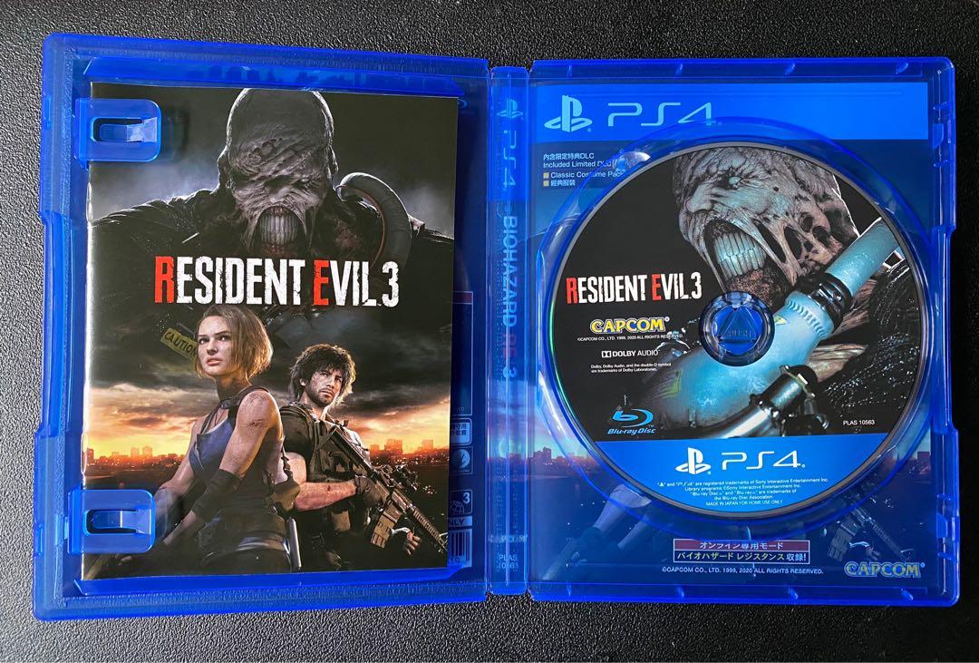 Resident Evil 3, Video Gaming, Video Games, PlayStation on Carousell