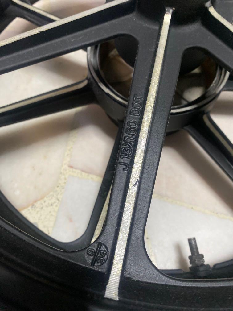 Sport Rim Rxz Rxz rim 18’, Motorcycles, Motorcycle Accessories on Carousell