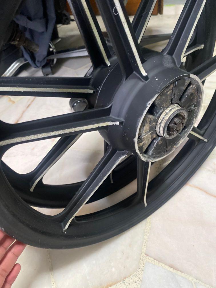 Sport Rim Rxz Rxz rim 18’, Motorcycles, Motorcycle Accessories on Carousell