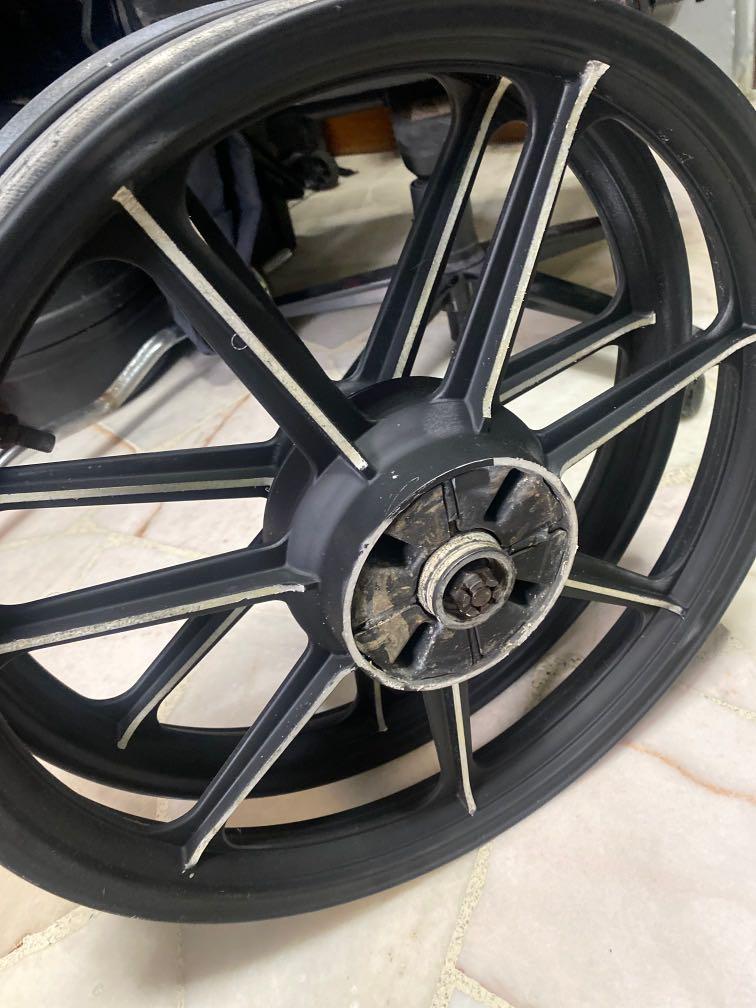 Sport Rim Rxz Rxz rim 18’, Motorcycles, Motorcycle Accessories on Carousell