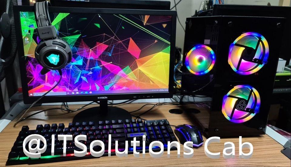 Ryzen 3 3200g - Computer Set (Category: Desktops) located in Taguig. Submitted by mqueen0324 (Listing ID 1108465980, Image 3). Description: For Sale: Computer Set Cash on delivery! Plug and Play! Free Installed: Games: GTA5, Call of Duty, and Valorant Windows 10 OS, MS Office, Adobe Photoshop, Indesign and Premier. Mode of Transaction: Store pick up or delivery, shipping fee will be shouldered by the buyer. Mode of Payment: Cash on delivery, Gcas