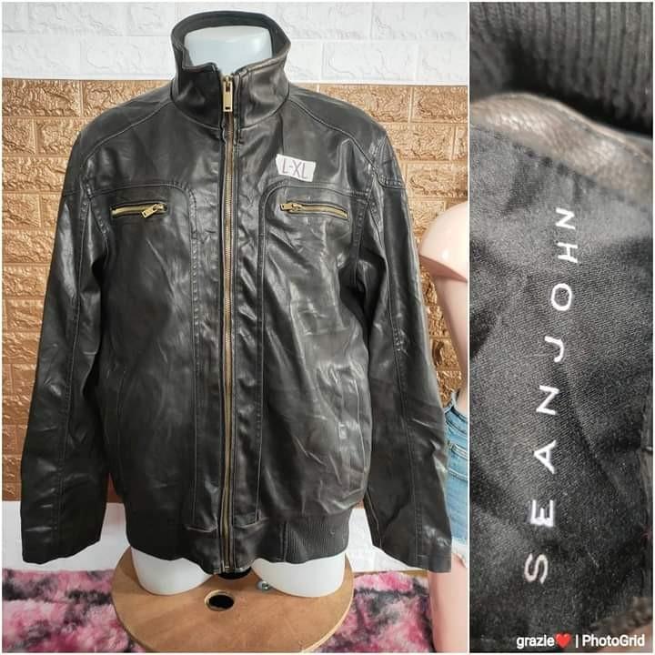 Sean john sales leather coats