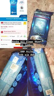 Senka All Creal Sheet FREE POUCH