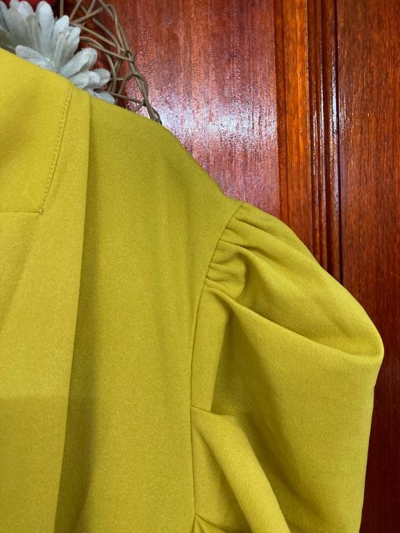 SHEIN CURVE Plus Size Long yellow dress 4XL 052, Women's Fashion, Muslimah  Fashion, Dresses on Carousell