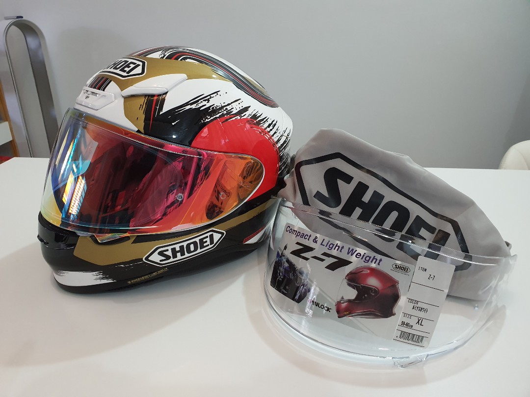 Shoei Z7 Motegi Marquez Motorbikes Motorbike Parts Accessories