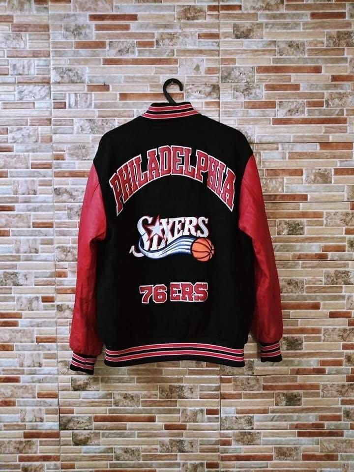 76ers vintage jacket