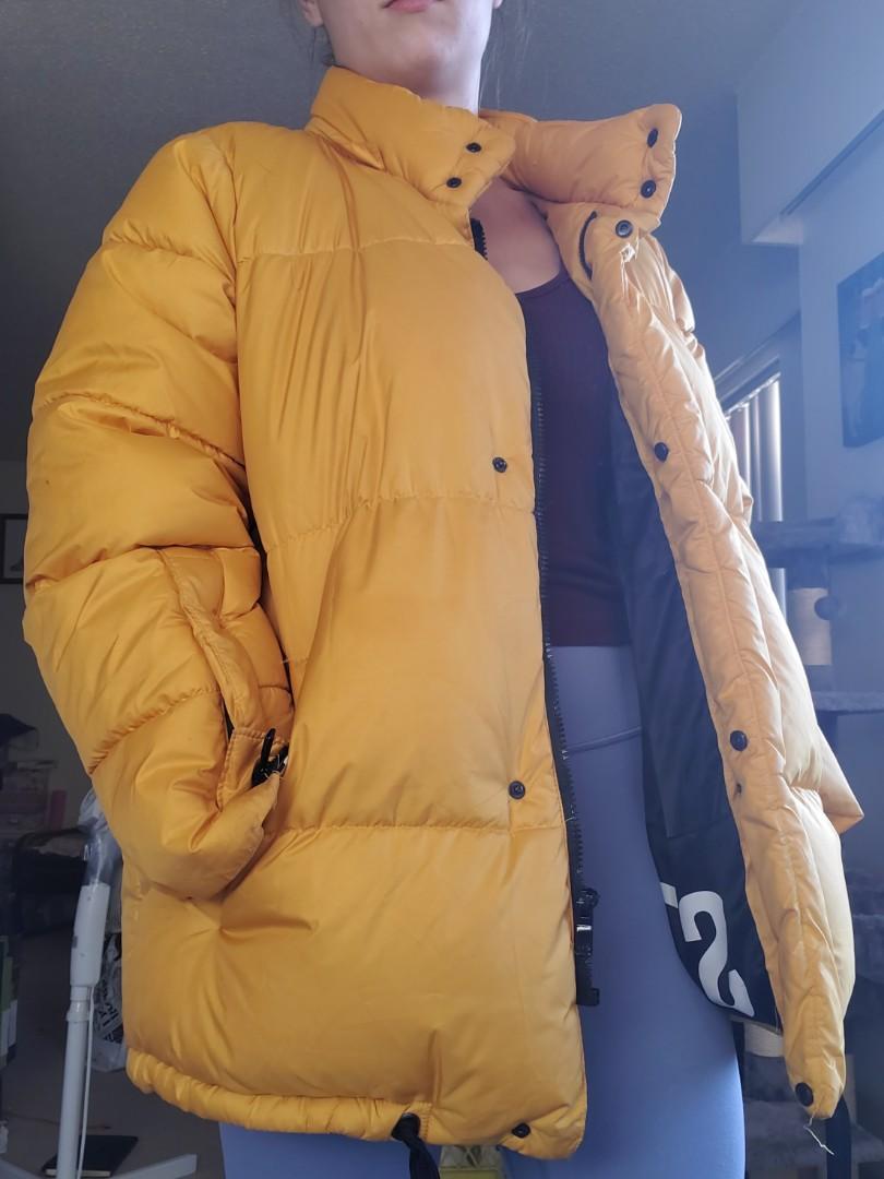 Steve madden mustard coat sale