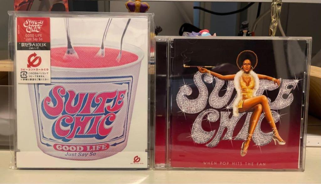SUITE CHIC 『WHEN POP HITS THE FAN』レコード+