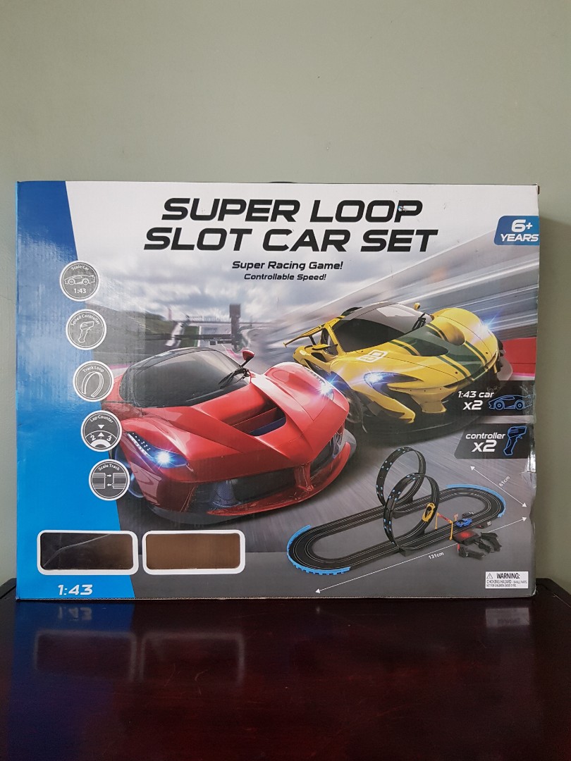 Super loop top slot car set