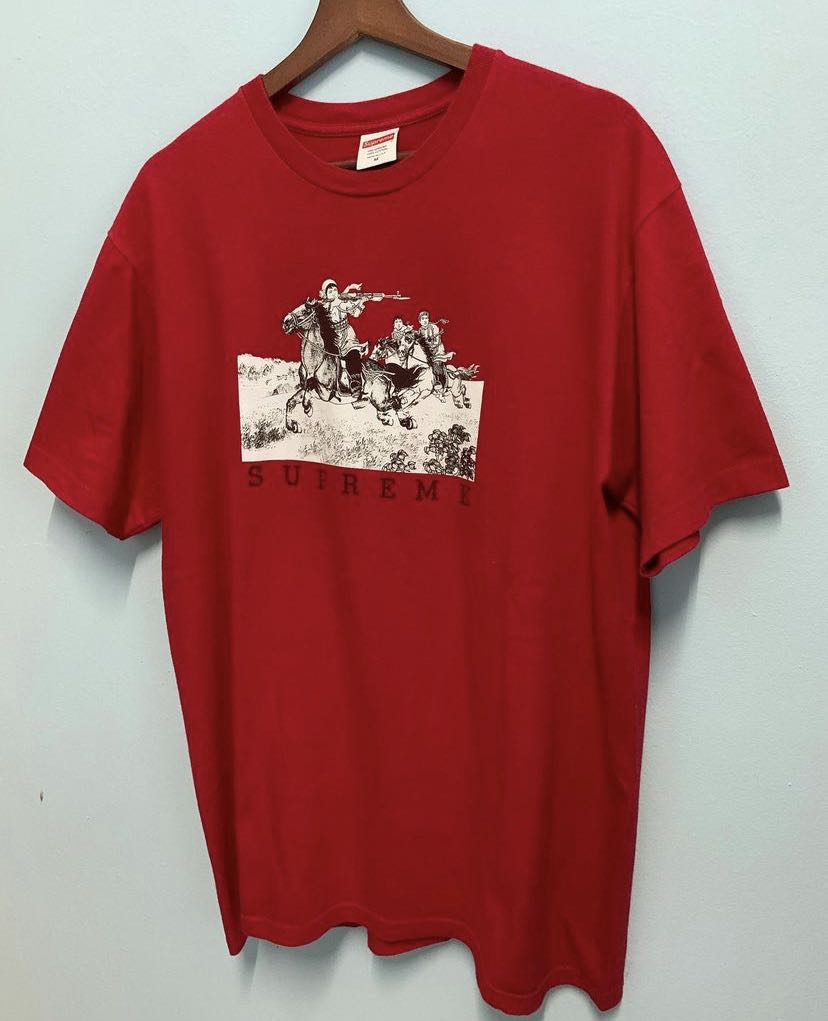 supreme riders tee