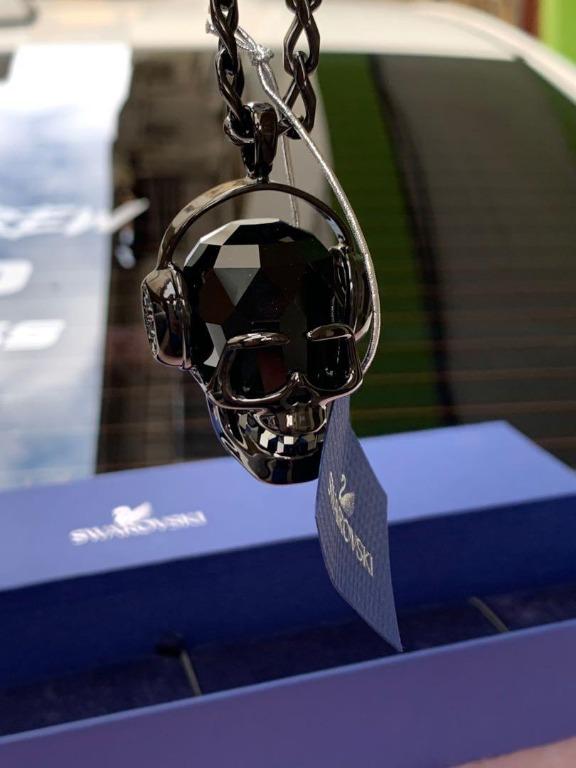 Swarovski skull pendant sale