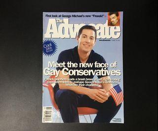 The Advocate April 16, 2002 Meet The New Face Of Gay Conservatives Cover (OOP)