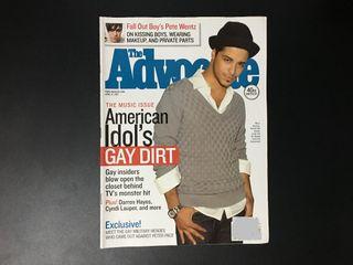 The Advocate April 24, 2007 American Idol's Gay Dirt Cover (OOP)