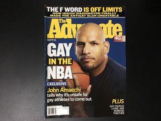 The Advocate March 13, 2007 Gay In The NBA John Amaechi Cover (OOP)