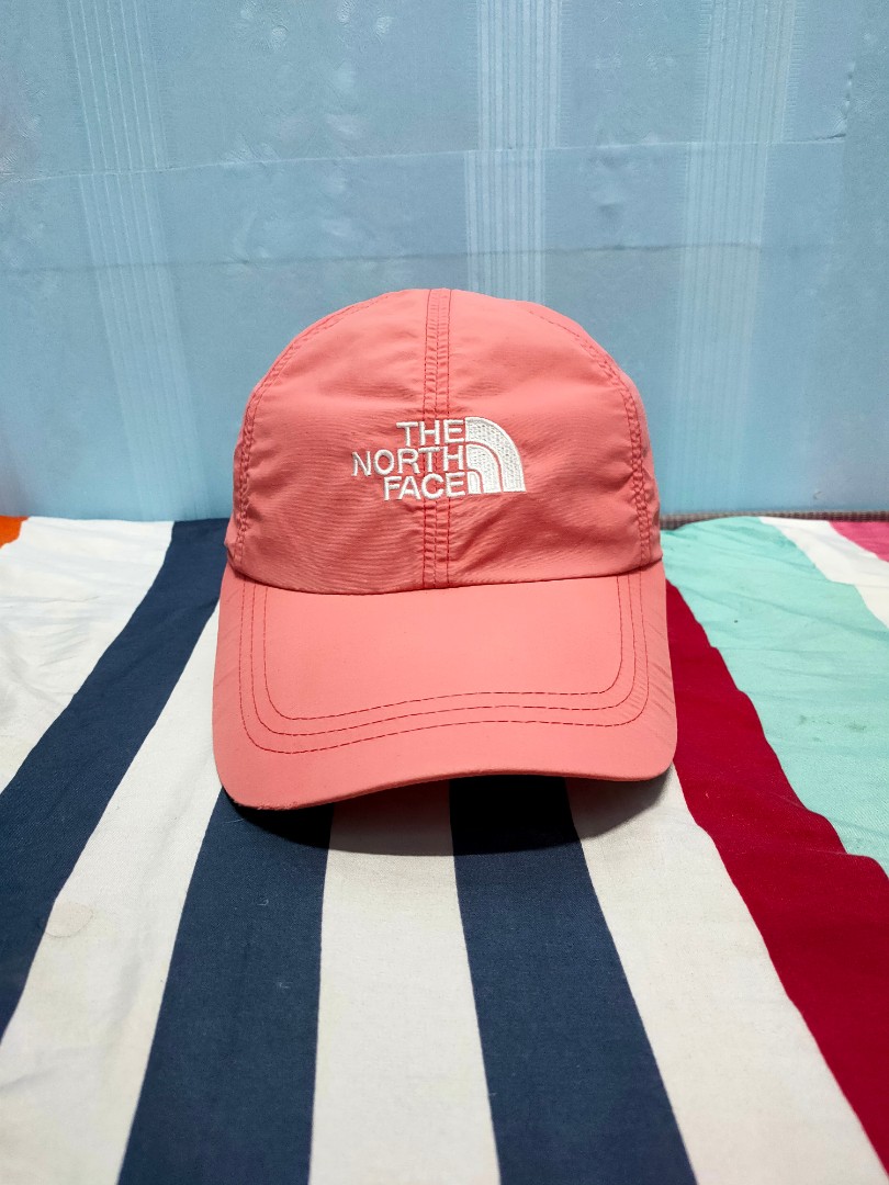 north face cap orange