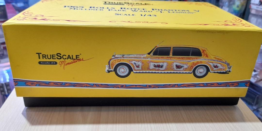 Miniature 1/43 Rolls Royce Phantom V 1965 De John Lennon - TrueScale Miniatures