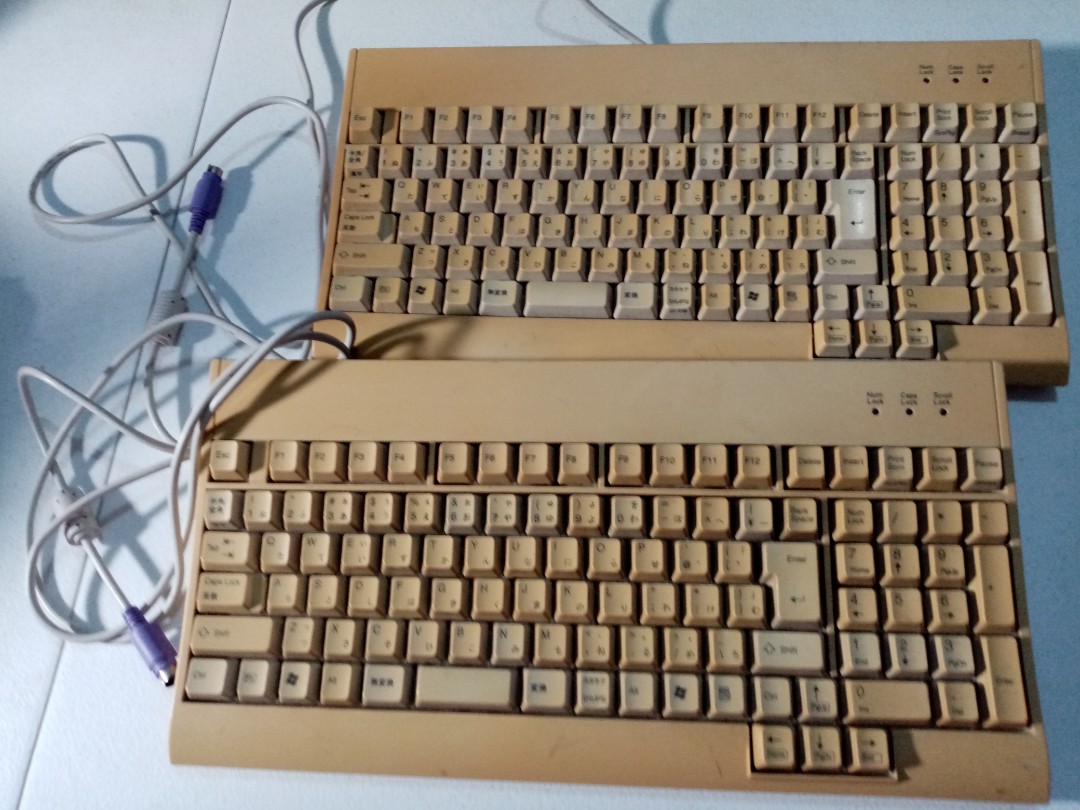 Vintage Rare PS2 keyboard for your Retro PC, Computers & Tech, Parts ...