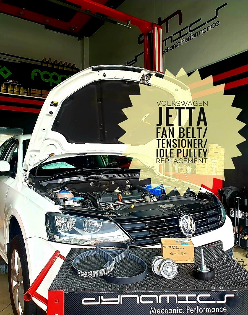 Jetta tensioner pulley on sale