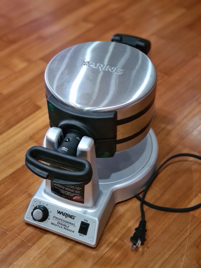 Waring WMK600 Double Belgian Waffle Maker, TV  Home Appliances, Kitchen  Appliances, Other Kitchen Appliances on Carousell