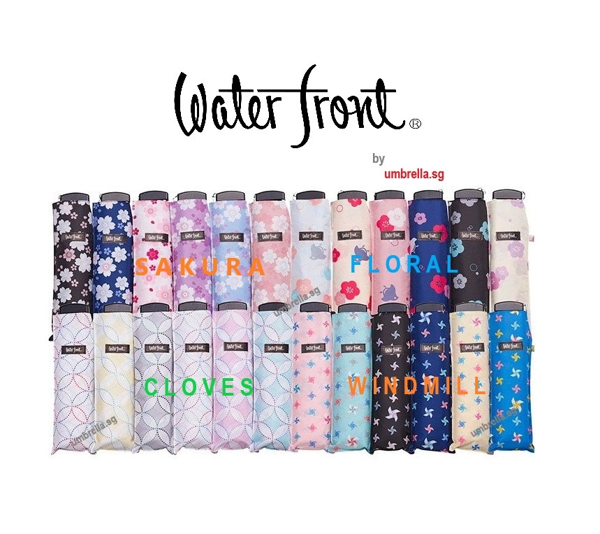 WATERFRONT JAPAN LARGE UV CUT90 FLAT UMBRELLA, Hobbies & Toys, Travel