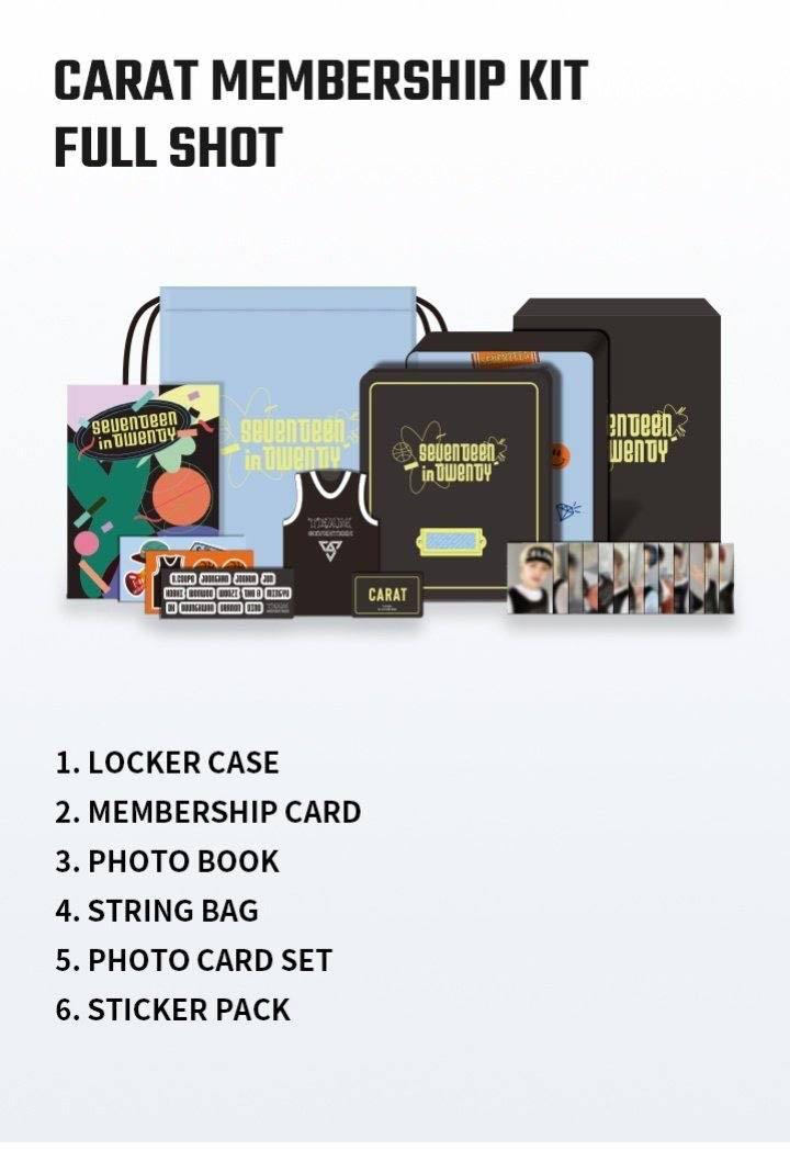 WTS Carat Membership Full set, Hobbies & Toys, Memorabilia & Collectibles, KWave on Carousell