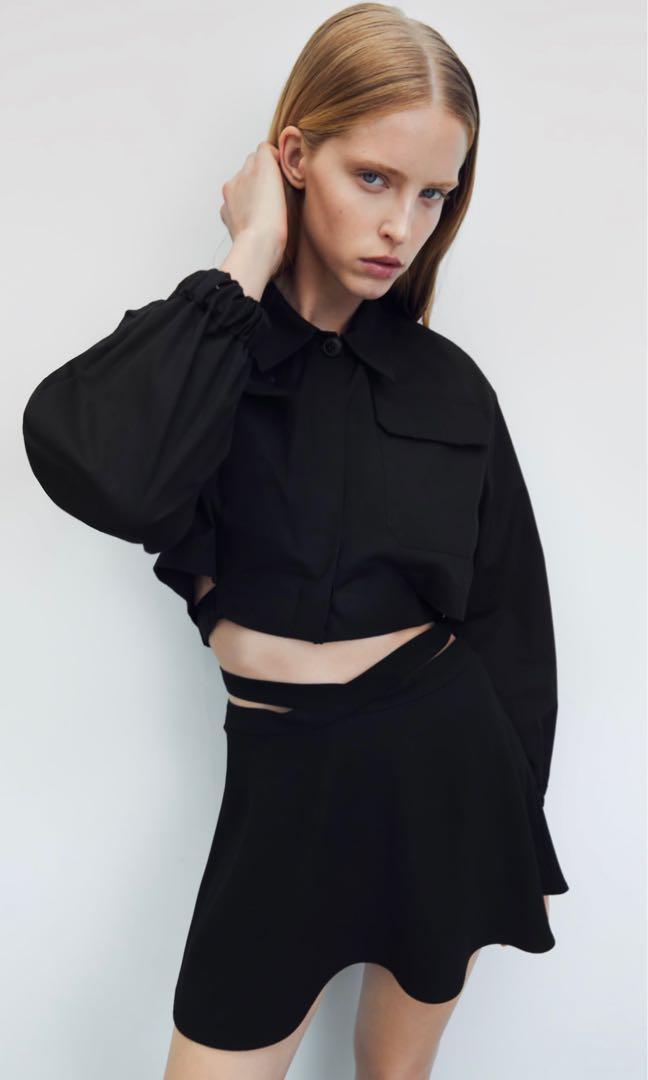 Zara cut out mini skirt Clearance